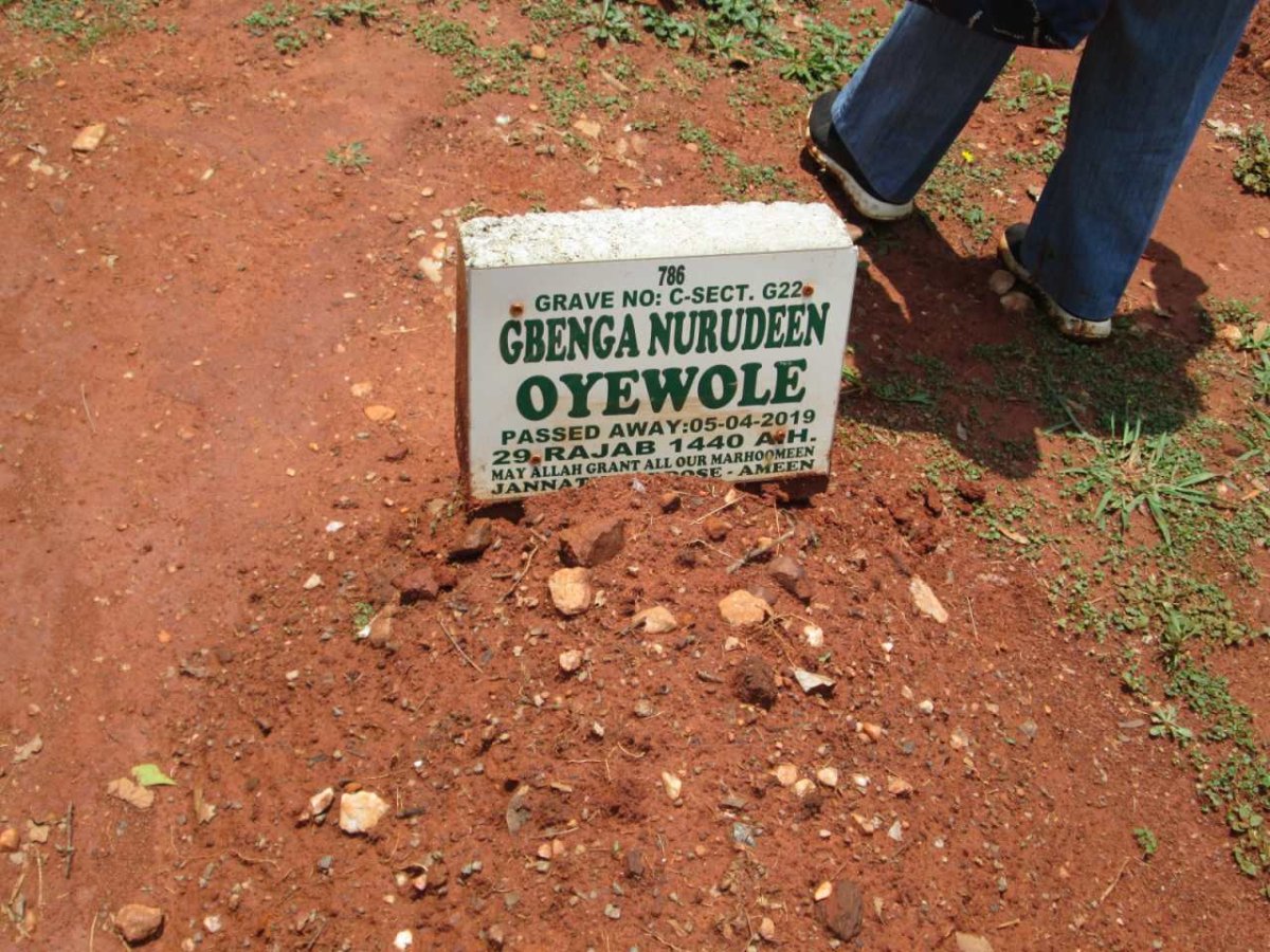 OYEWOLE Gbenga Nurudeen -2019