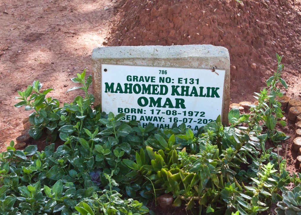 OMAR Mahomed Khalik 1972-2021