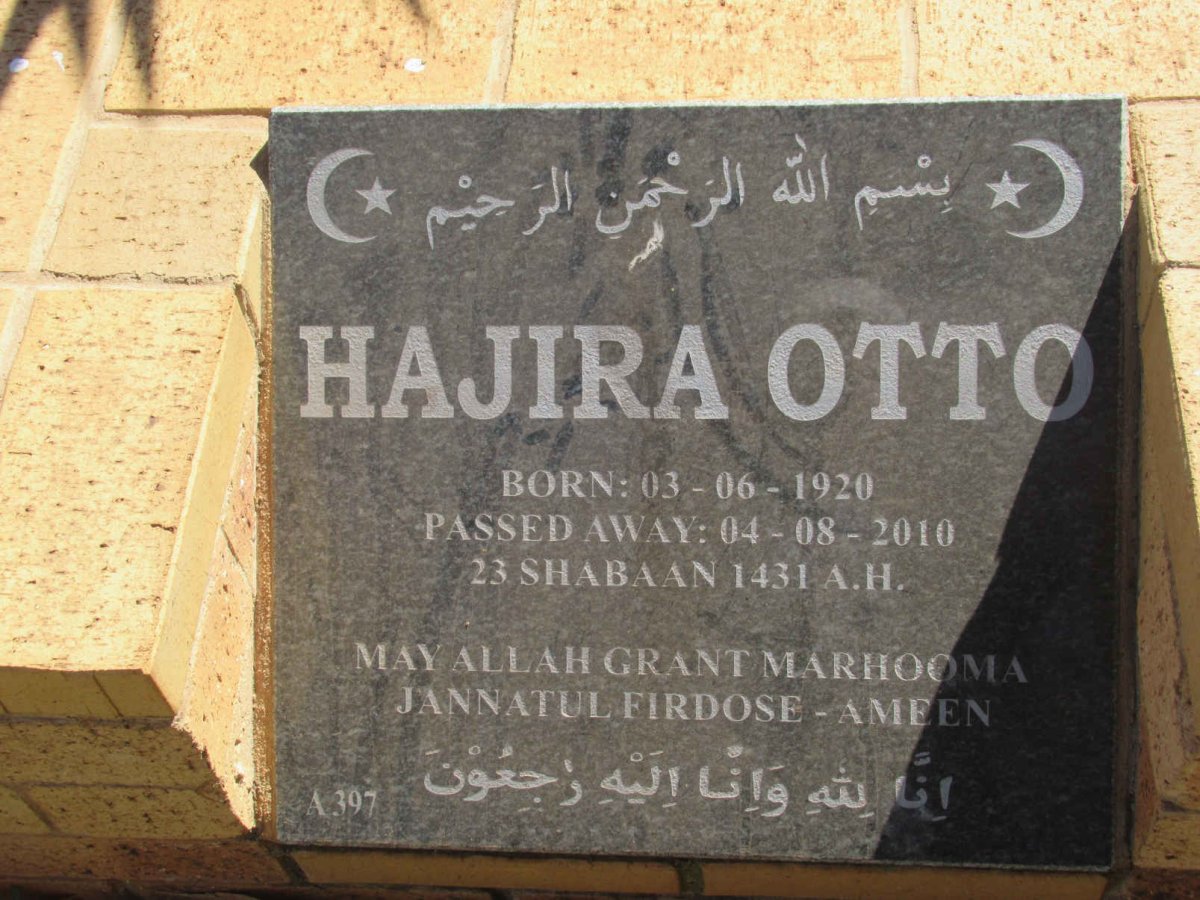 OTTO Hajira 1920-2010