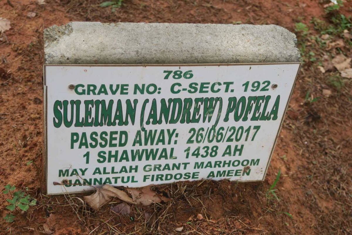 POFELA Suleiman -2017