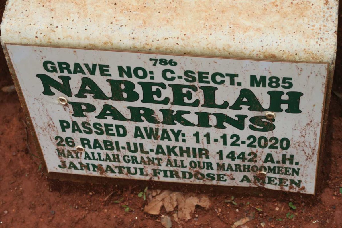 PARKINS Nabeelah -2020