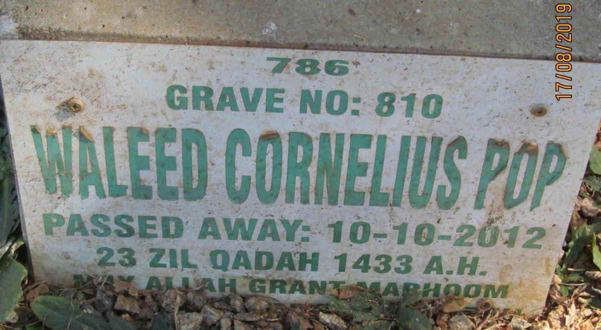 POP Waleed Cornelius -2012