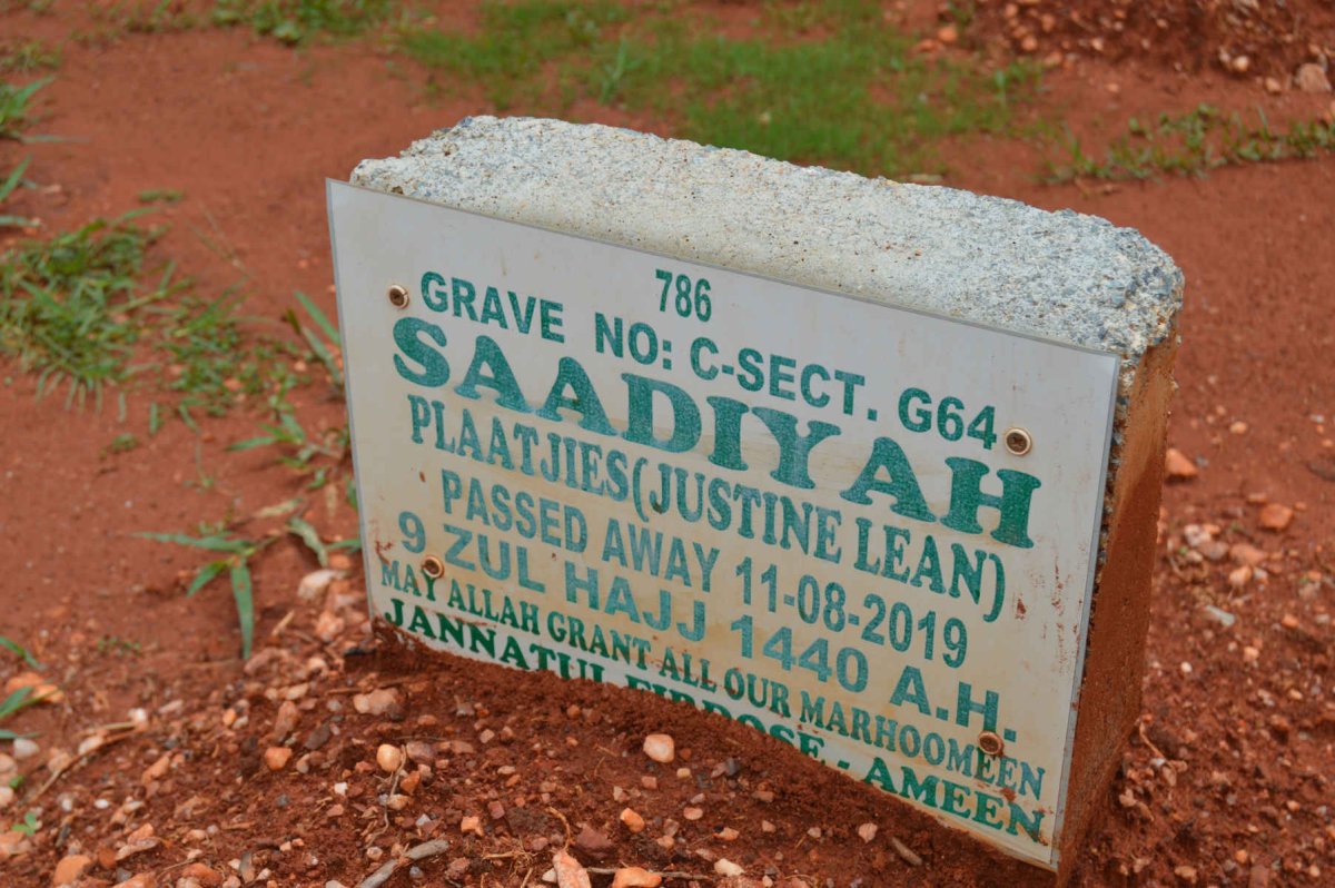 PLAATJIES Saadiyah -2019