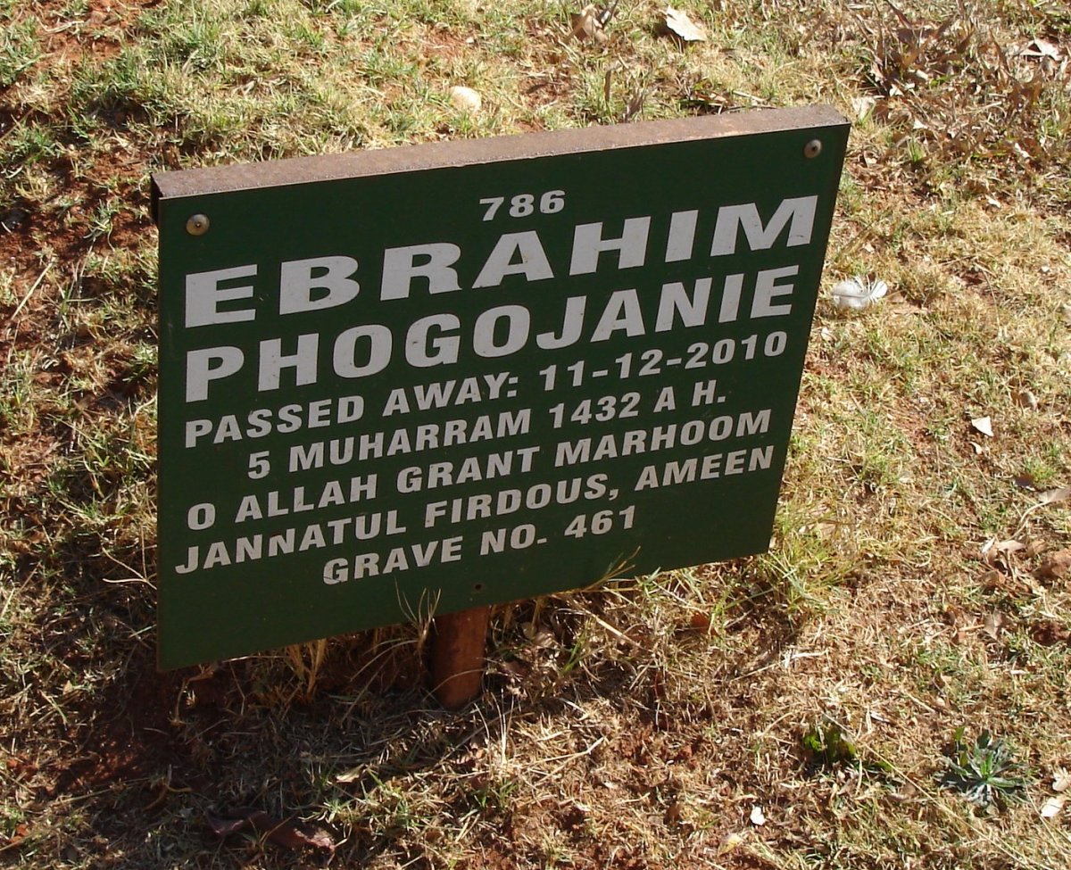 PHOGOJANIE Ebrahim -2010