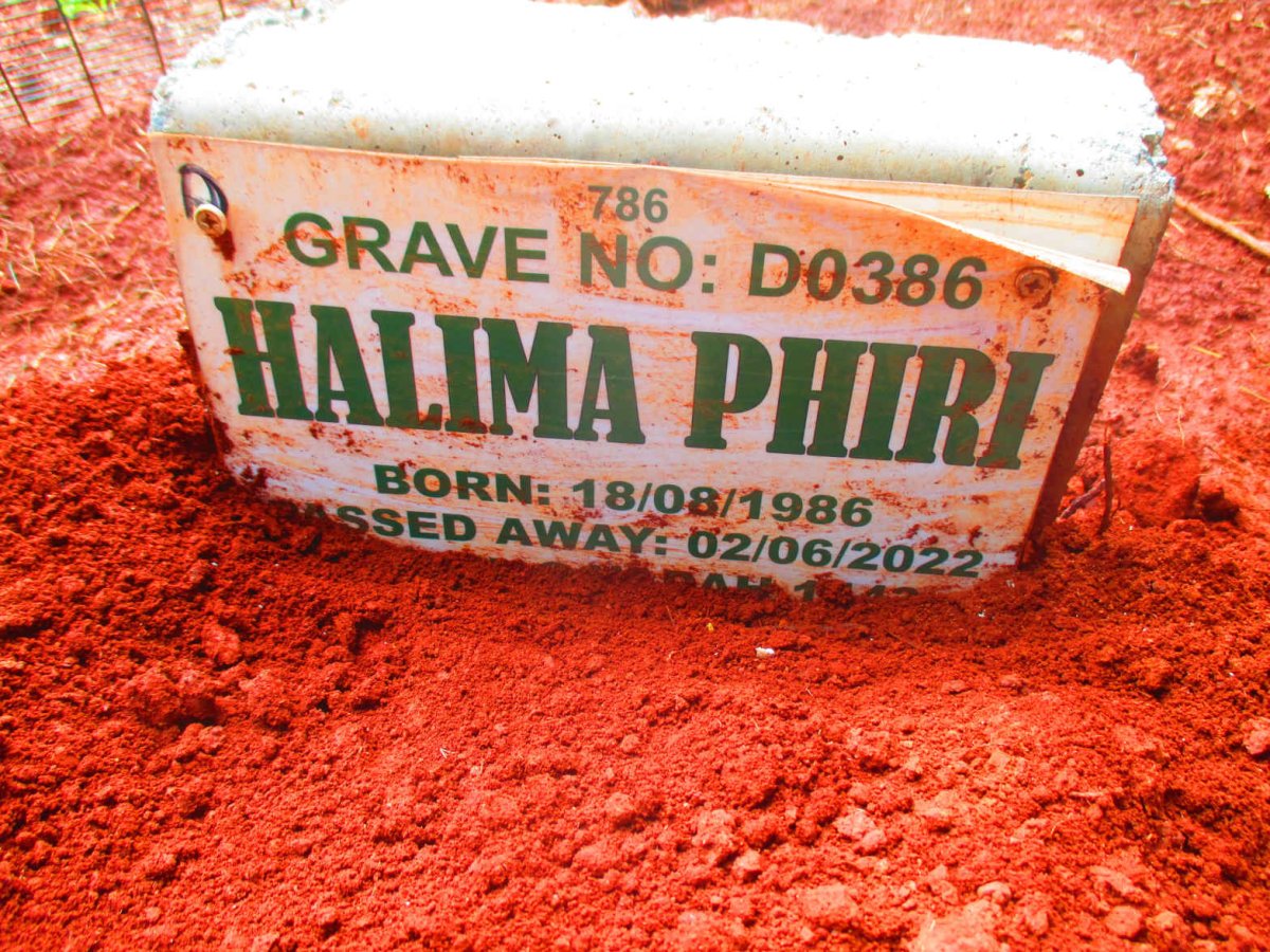 PHIRI Halima 1986-2022