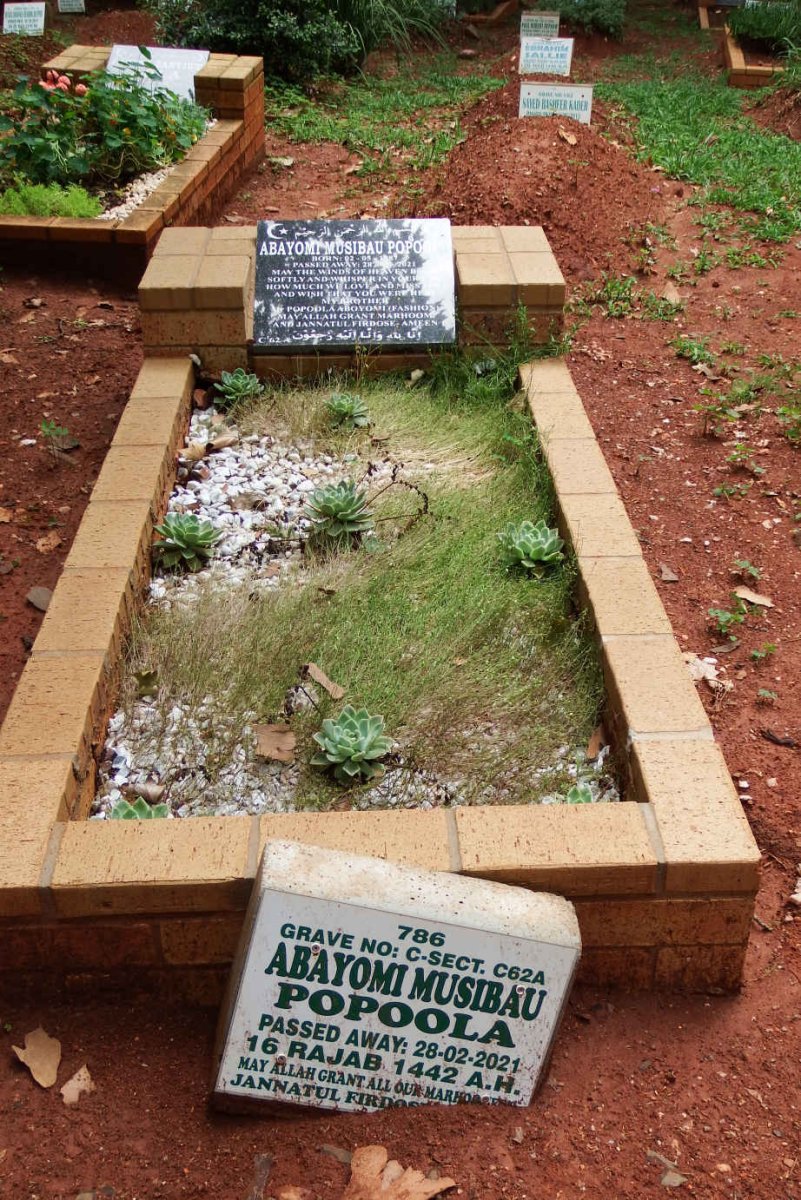 POPOOLA Abayomi Musibau 1987-2001