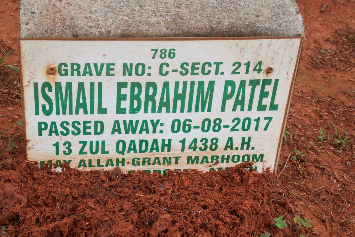 PATEL Ismail Ebrahim -2017