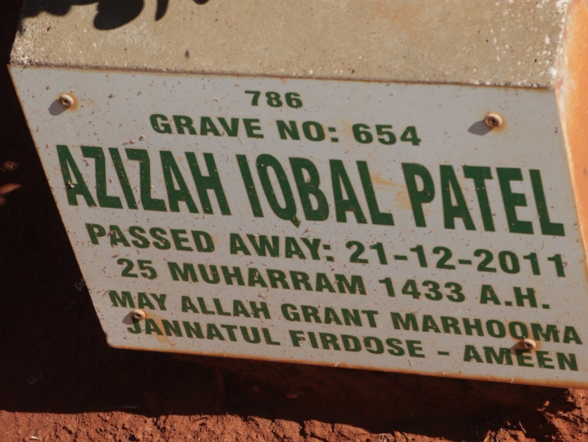 PATEL Azizah Iqbal -2011