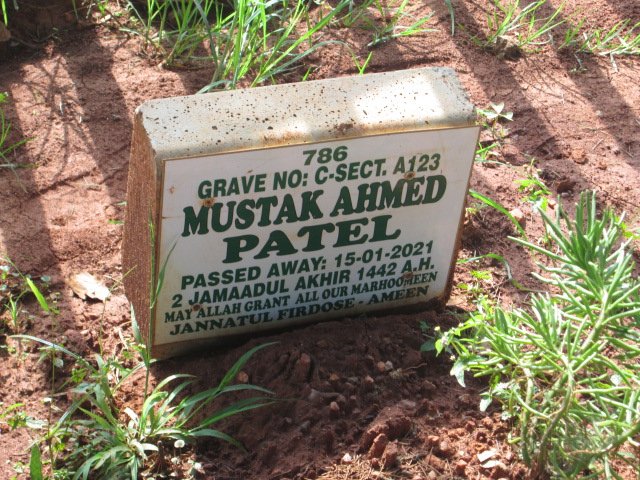 PATEL Mustak Ahmed -2021