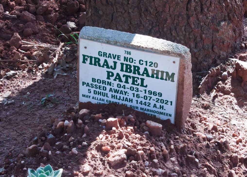 PATEL Firaj Ibrahim 1969-2021