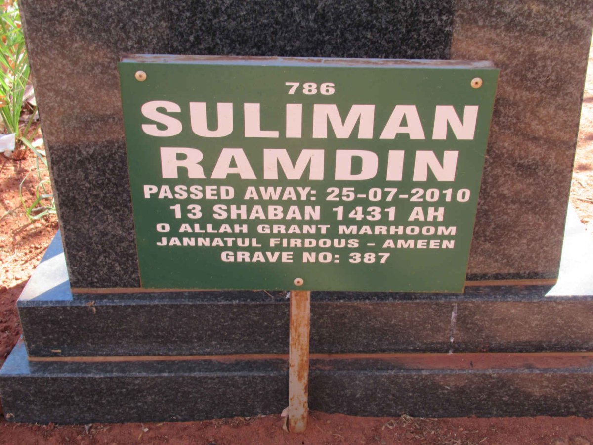 RAMDIN Suliman -2010