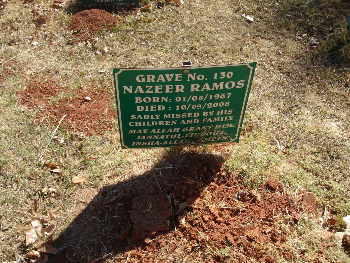 RAMOS Nazeer 1967-2008