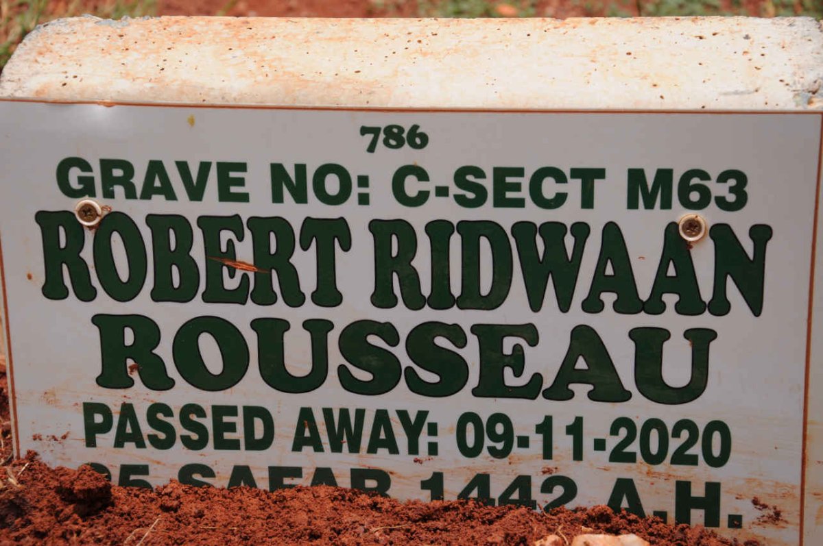 ROUSSEAU Robert Ridwaan -2020