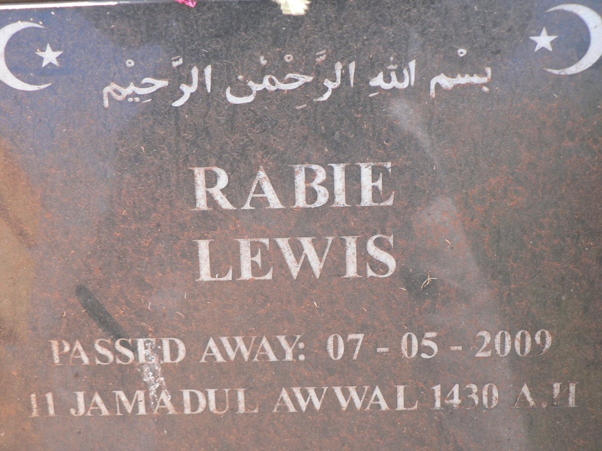 RABIE Lewis -2009