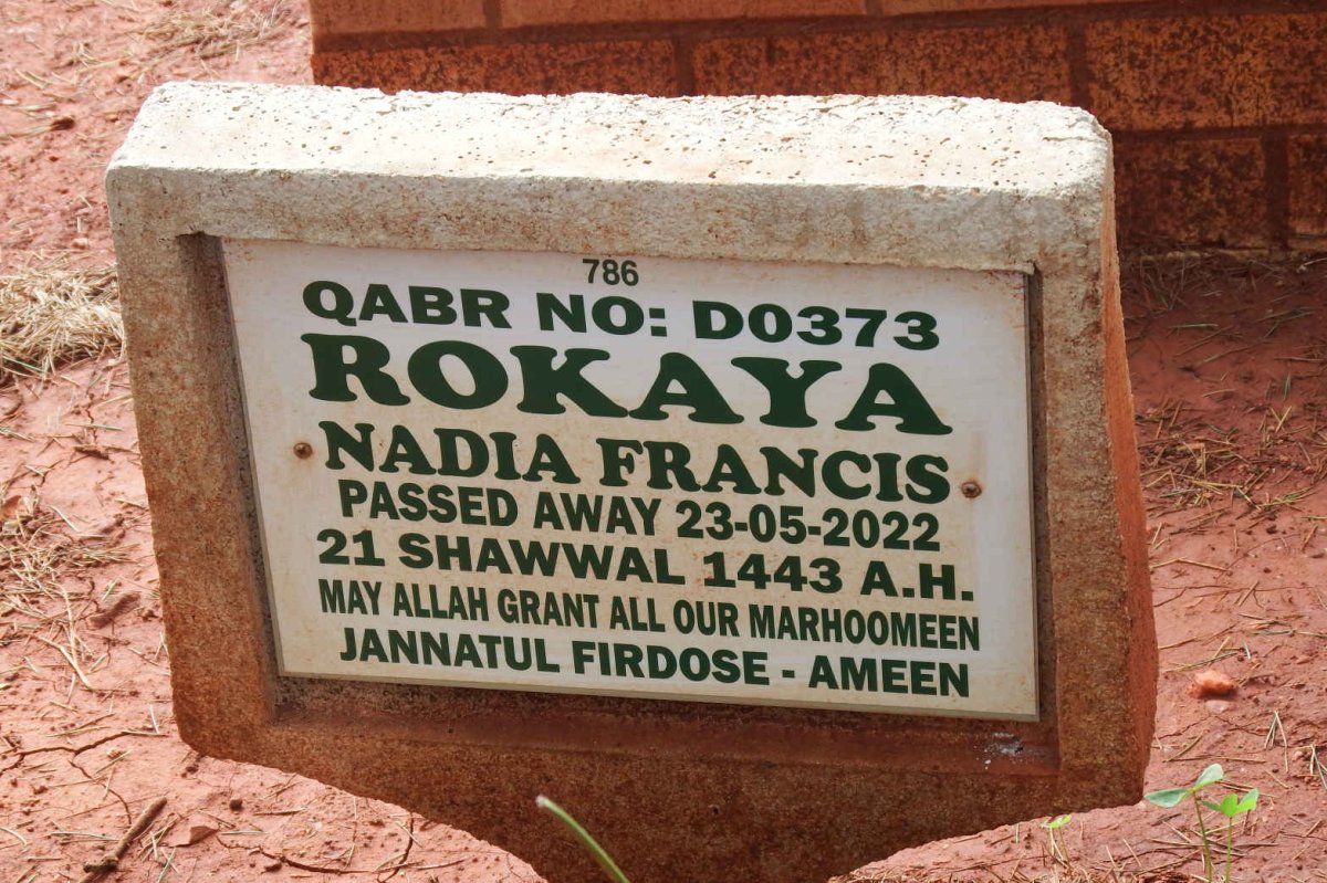 ROKAYA Nadia Francis -2022