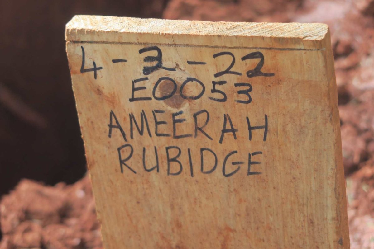 RUBIDGE Ameerah -2022