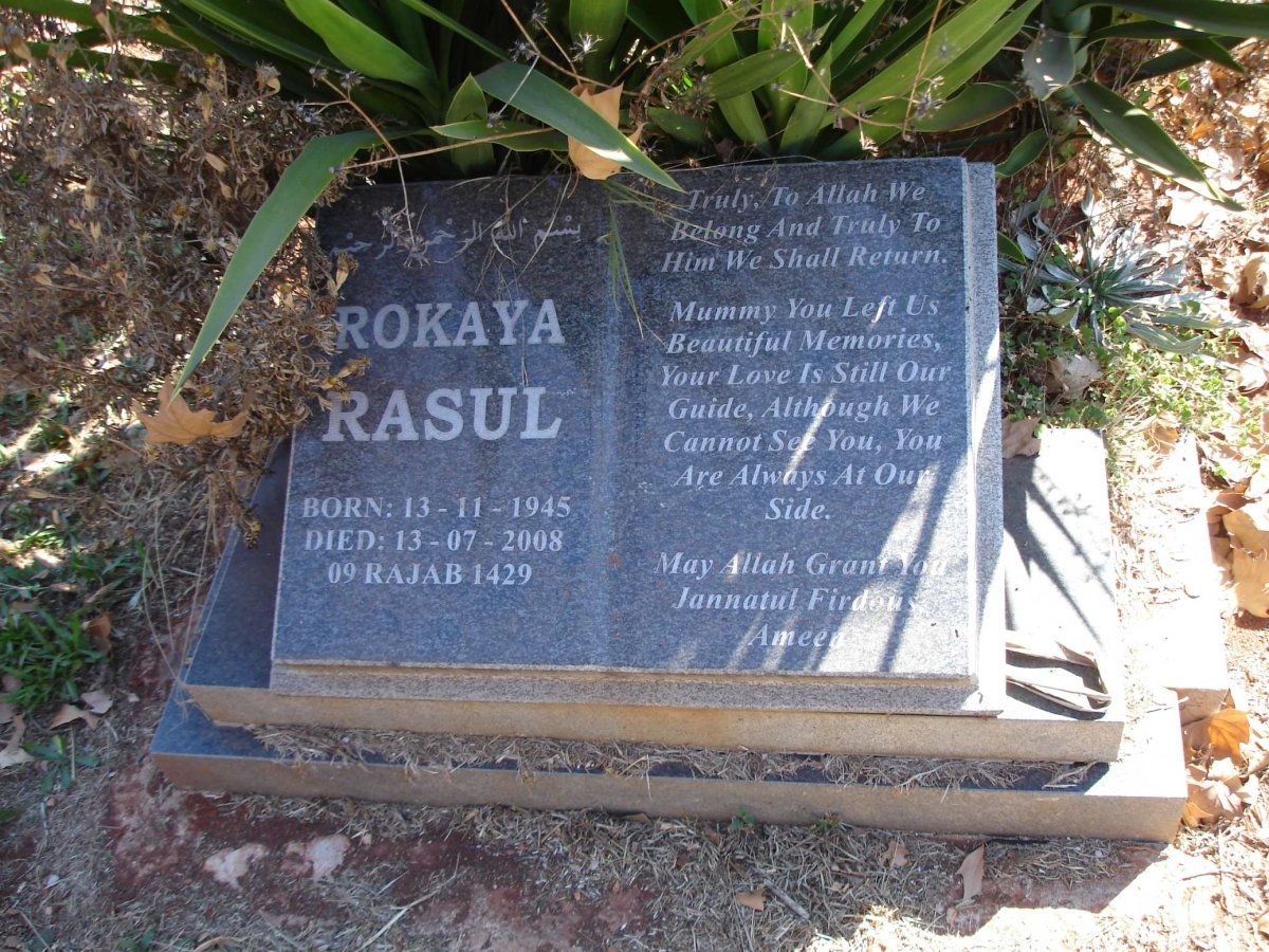 RASUL Rokaya 1945-2008