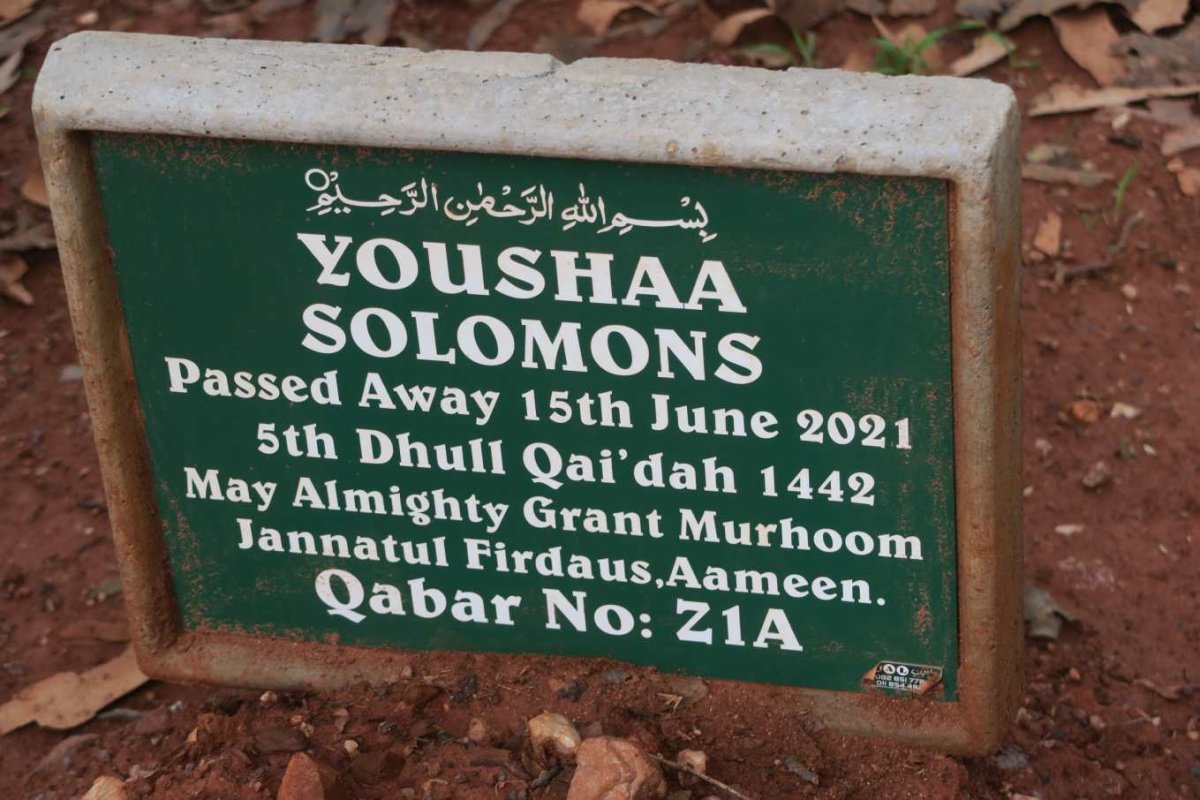 SOLOMONS Youshaa -2021