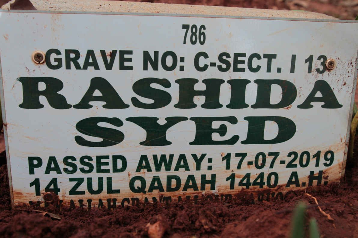 SYED Rashida -2019