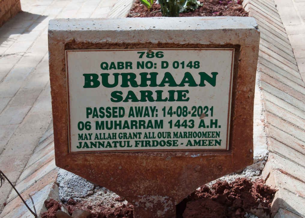 SARLIE Burhaan -2021