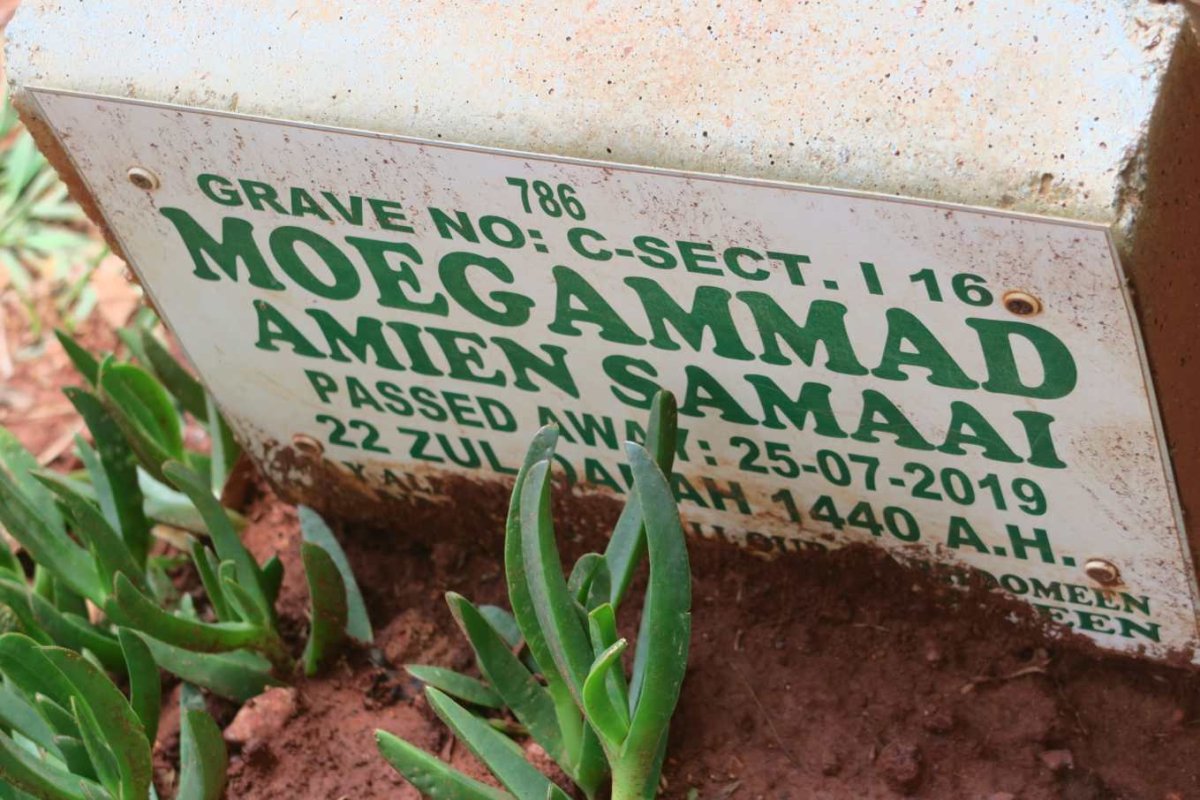 SAMAAI Moegammad Amien -2019