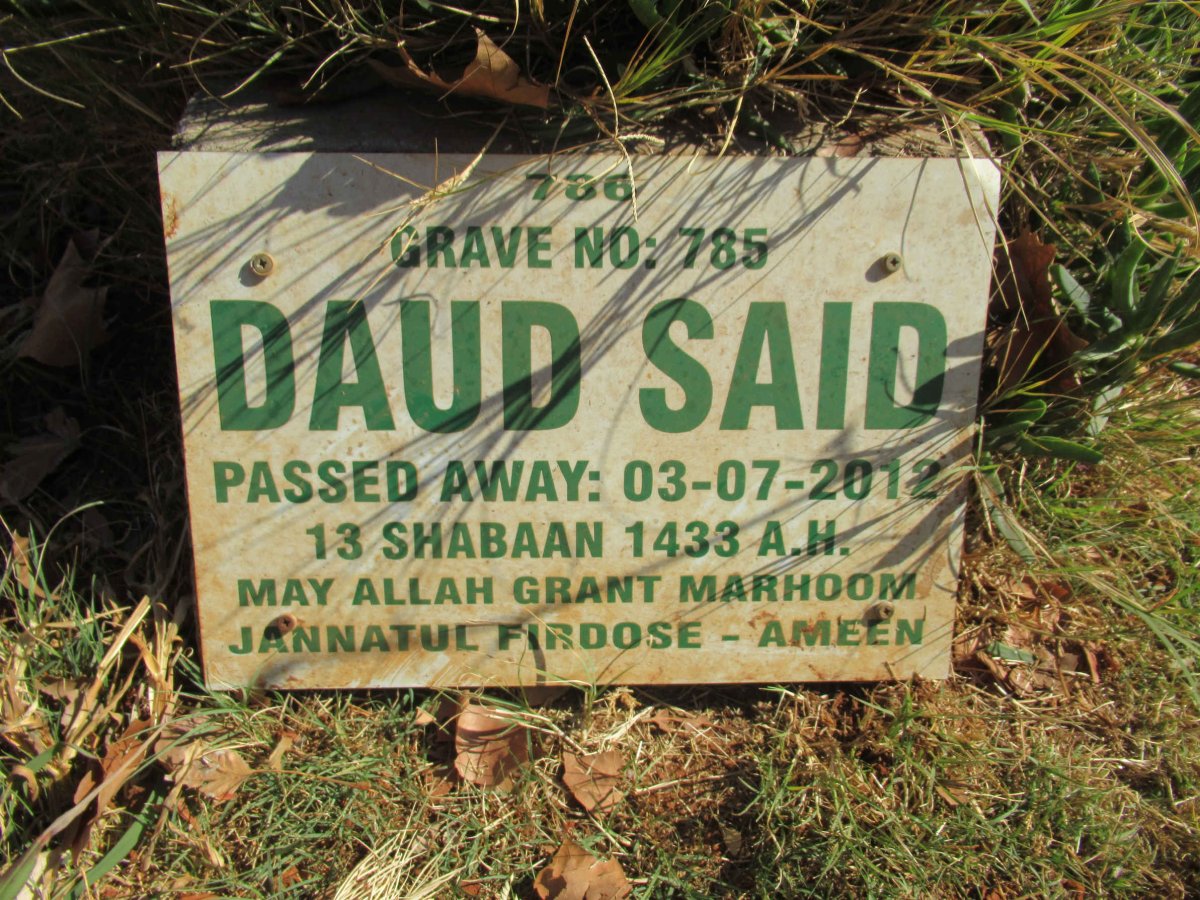 SAID Daud -2012
