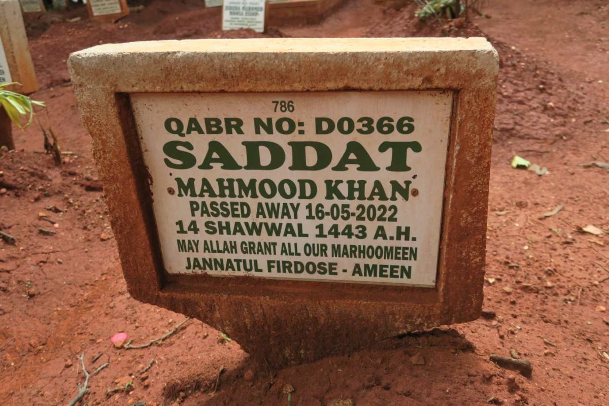 SADDAT Mahmood Khan -2022