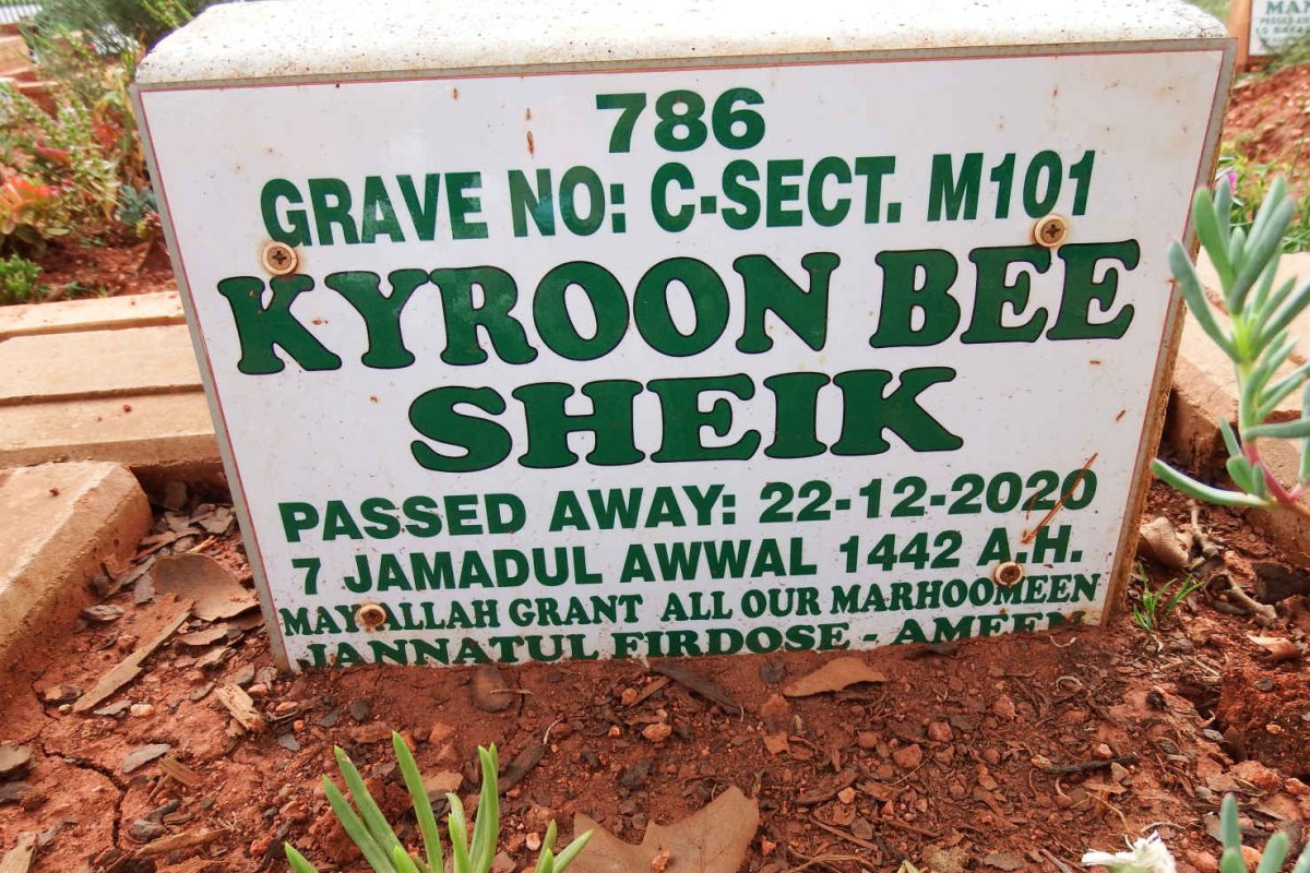 SHEIK Kyroon Bee -2020