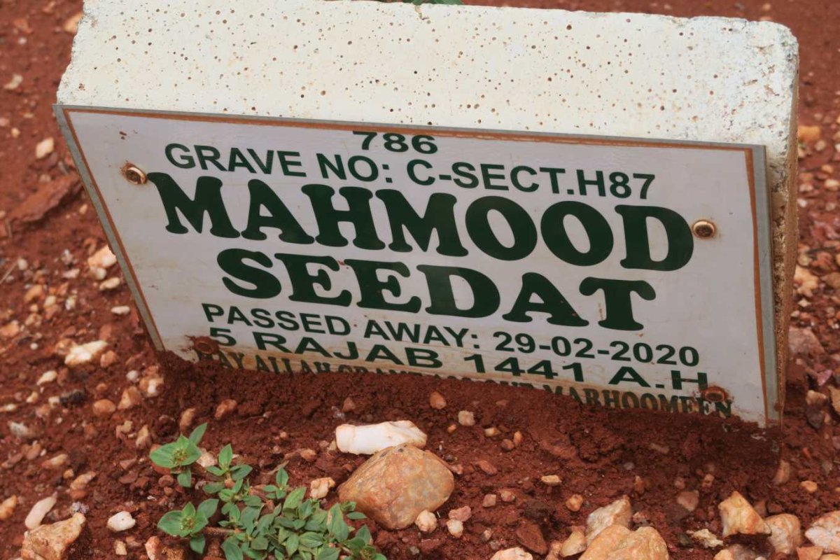 SEEDAT Mahmood -2020