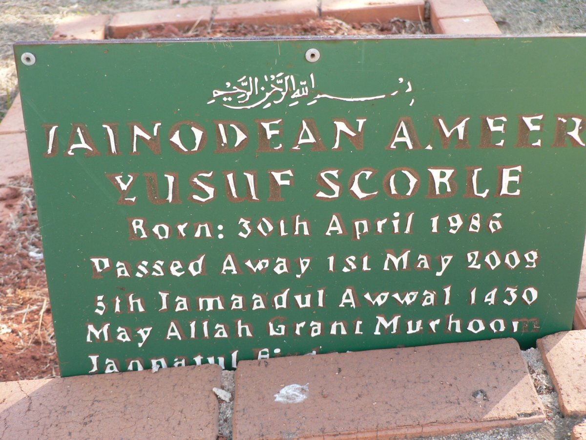 SCORLE Iainodean Ameer Yusuf -1986