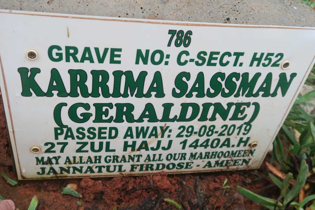 SASSMAN Karrima -2019