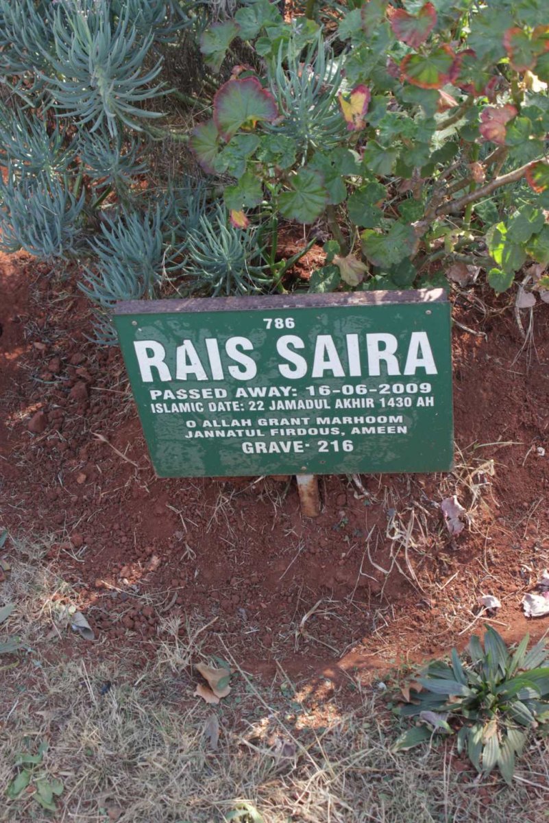 SAIRA Rais -2009