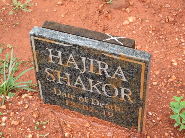 SHAKOR Hajira -2019