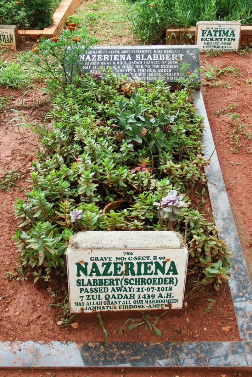 SLABBERT Nazeriena nee SCHROEDER 1959-2018