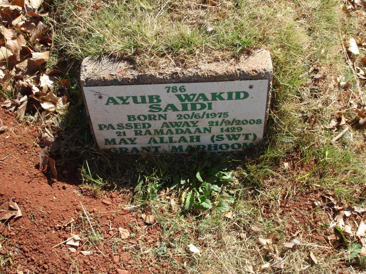 SAIDI Ayub Wakid -2008