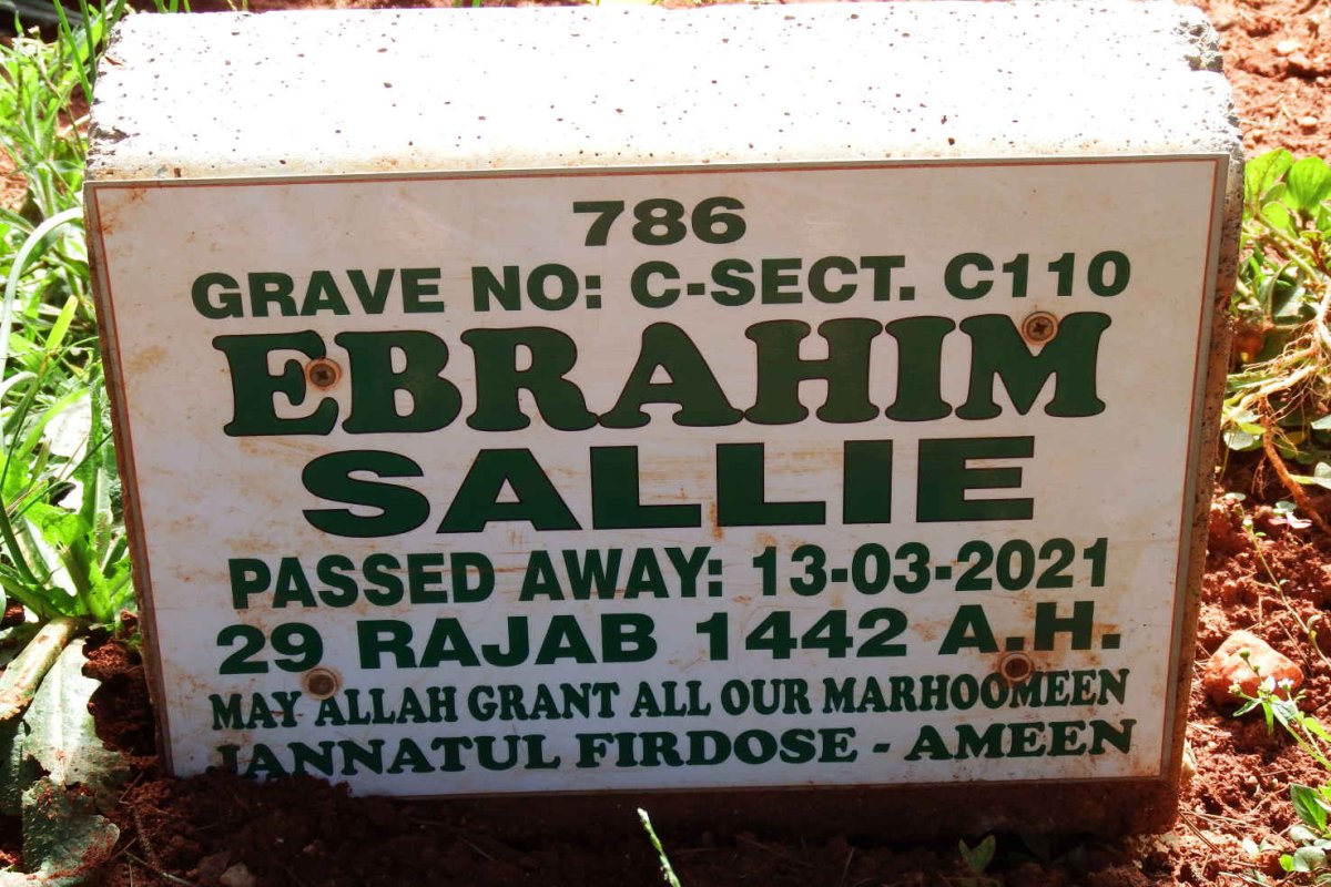 SALLIE Ebrahim -2021
