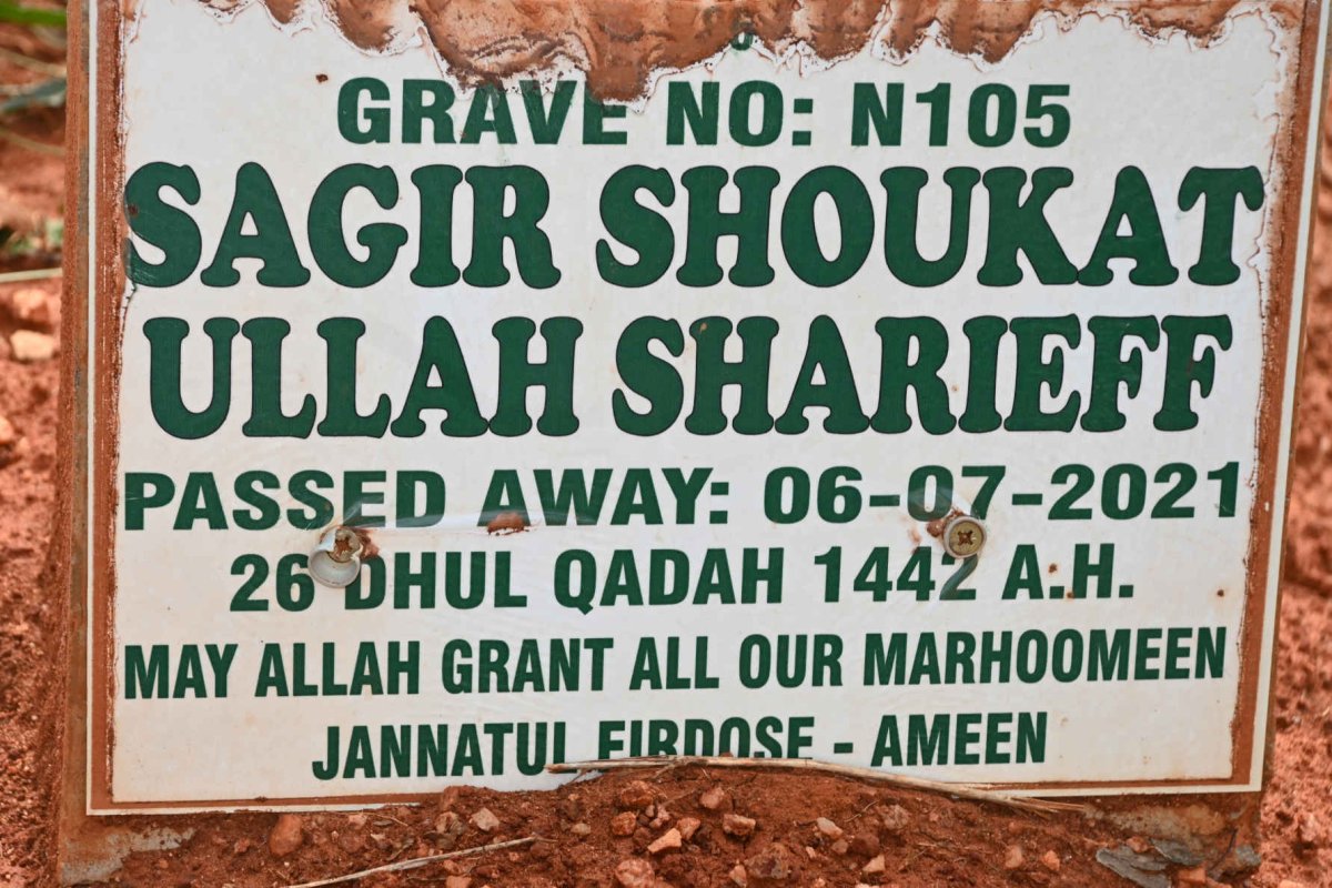 SHARIEFF Sagir Shoukat Ullah -2021