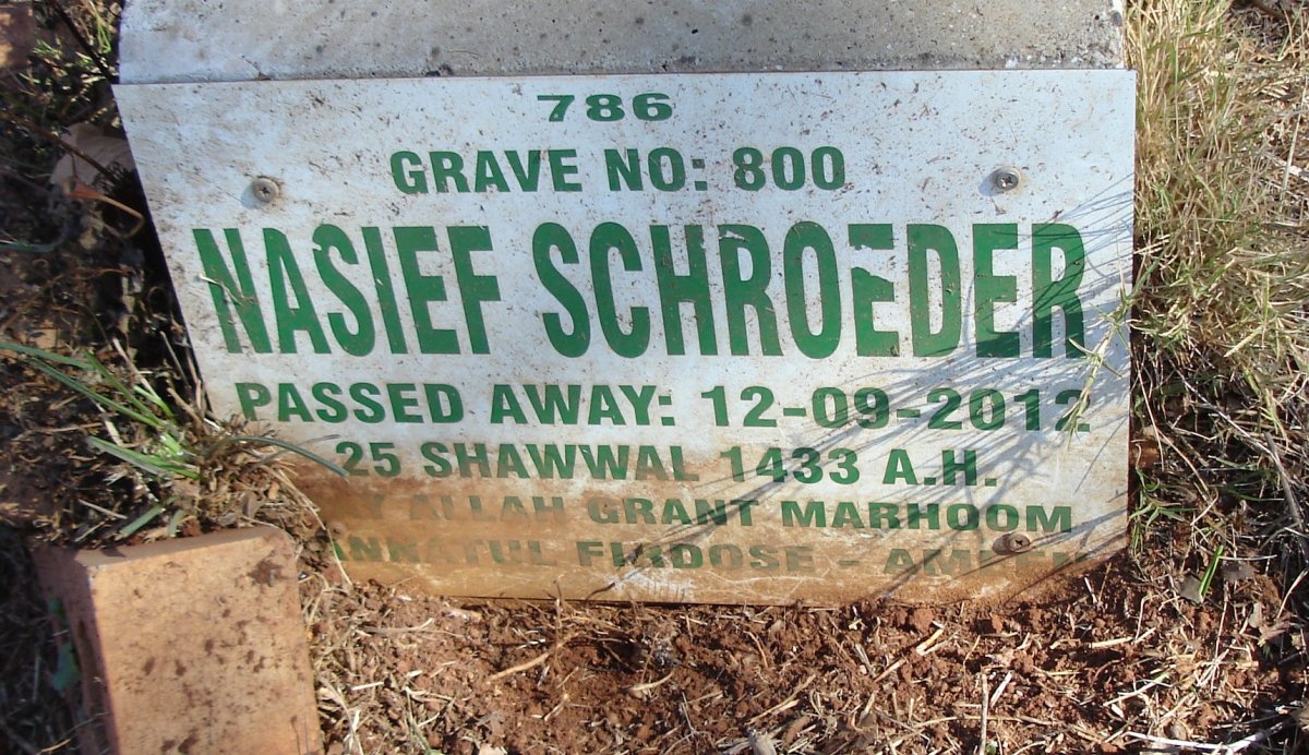 SCHROEDER Nasief -2012