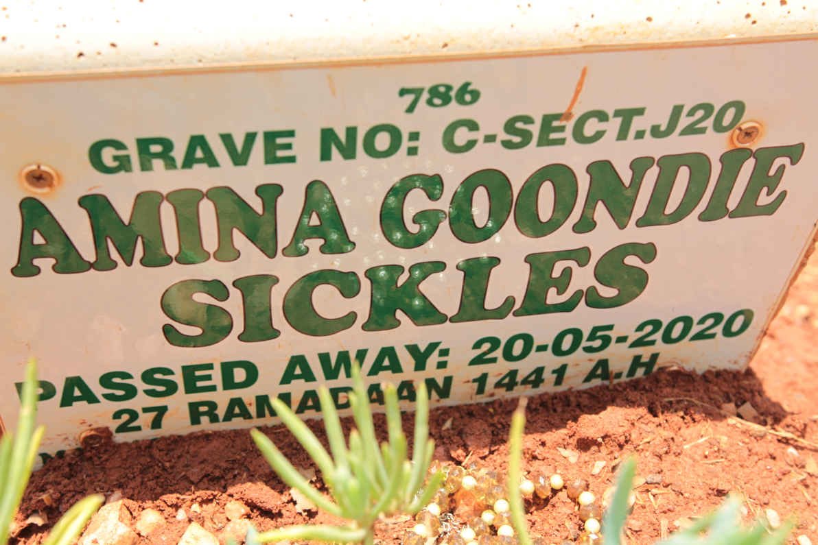 SICKLES Amina Goondie -2020