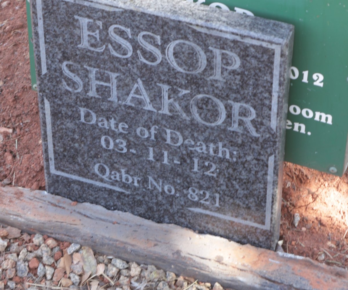 SHAKOR Essop -2012