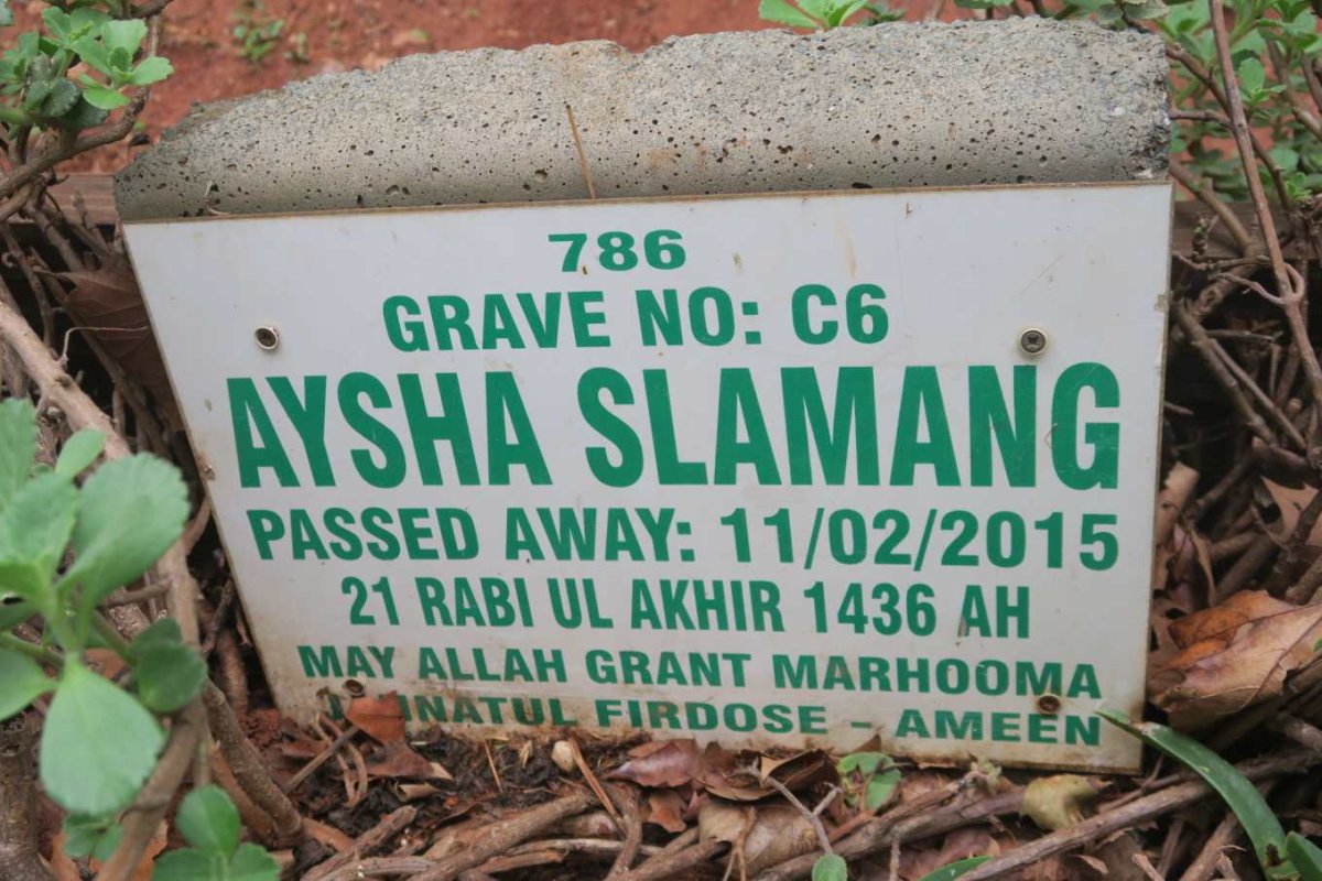 SLAMANG Aysha -2015