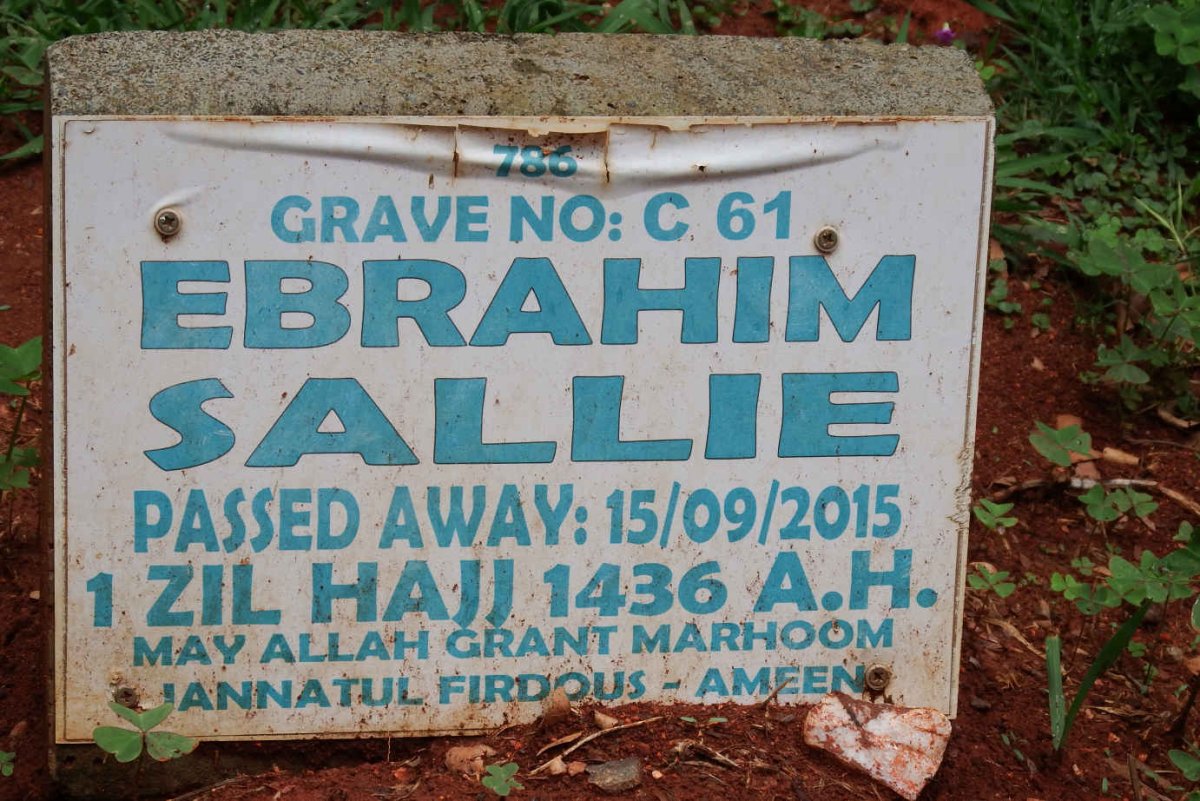 SALLIE Ebrahim -2015