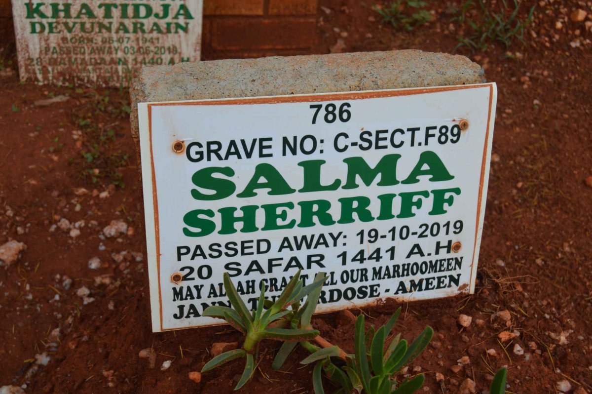 SHERRIFF Salma -2019