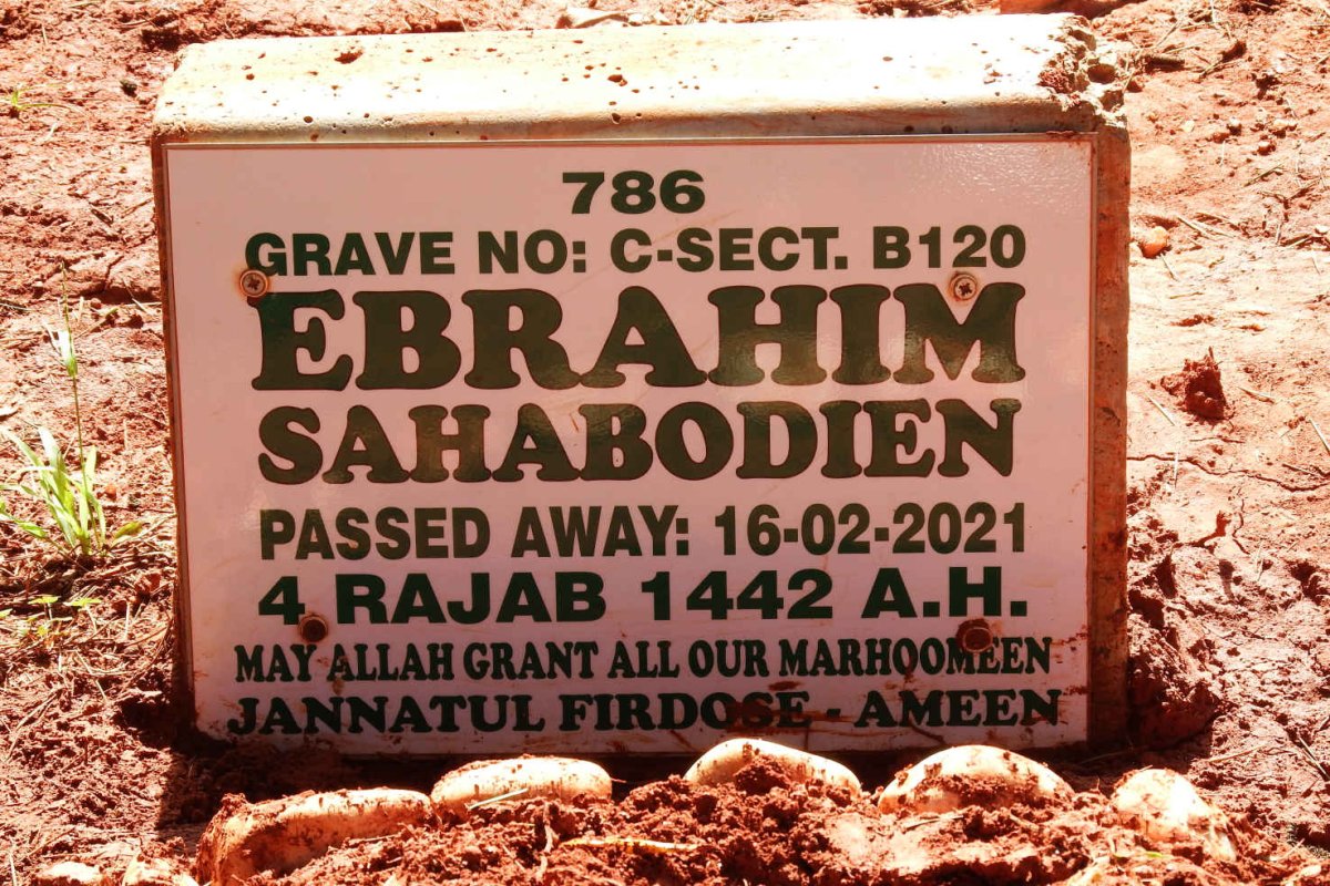 SAHABODIEN Ebrahim -2021