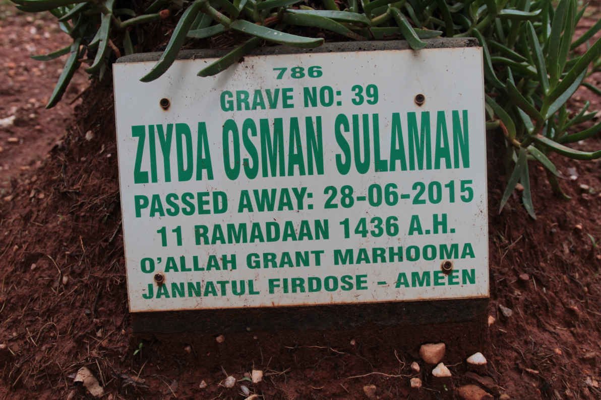 SULAMAN Ziyda Osman -2015