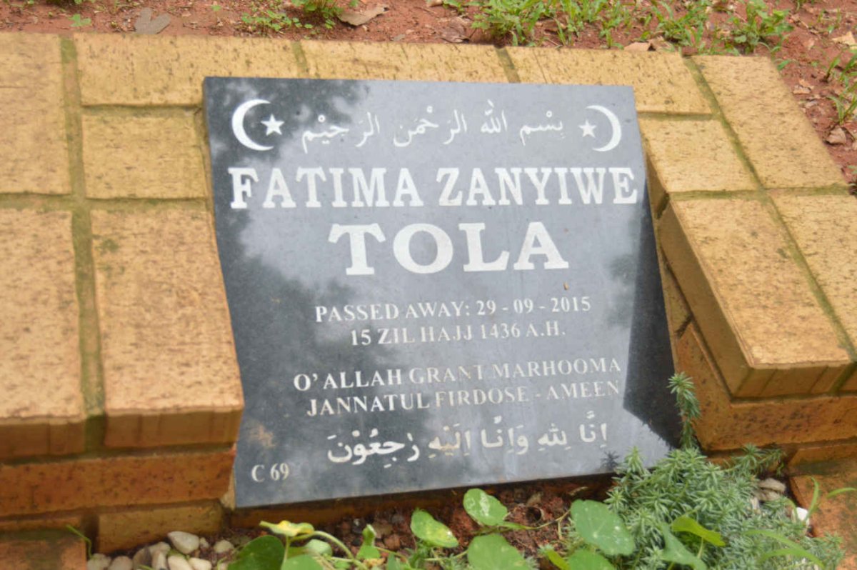 TOLA Fatima Zanyiwe -2015