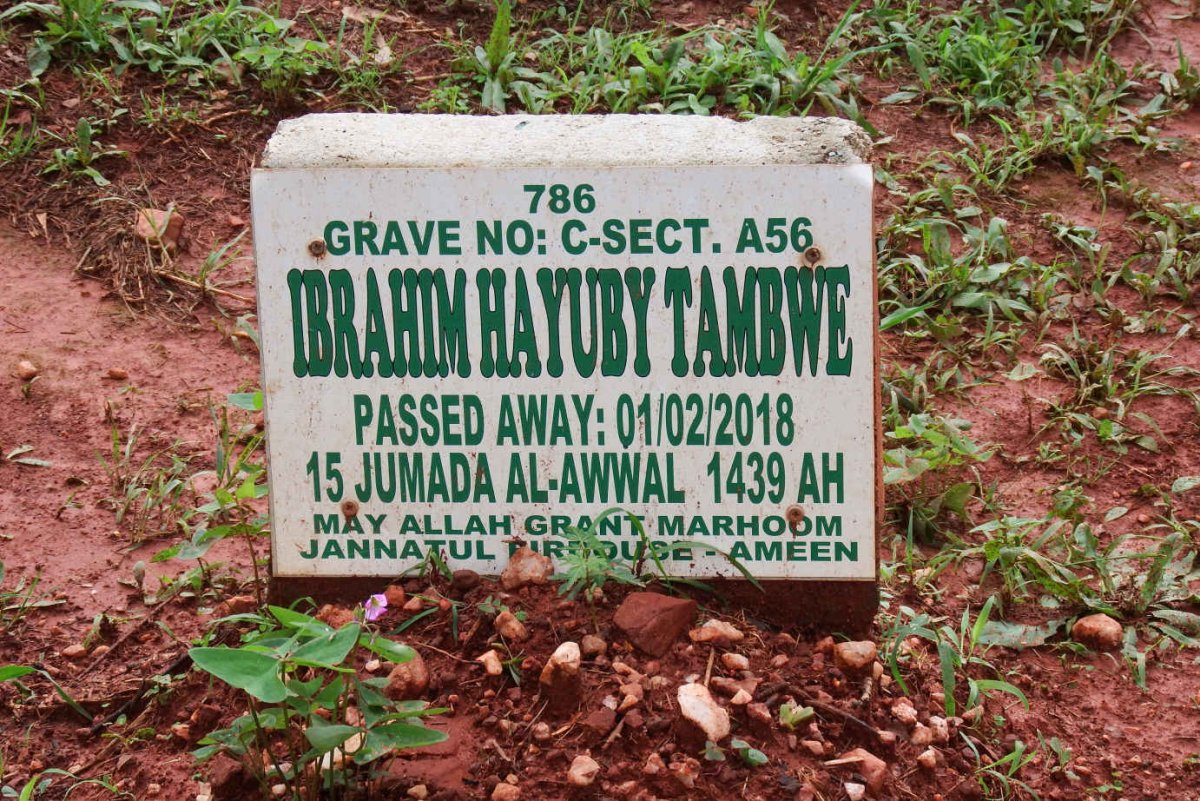TAMBWE Ibrahim Hayuby -2018