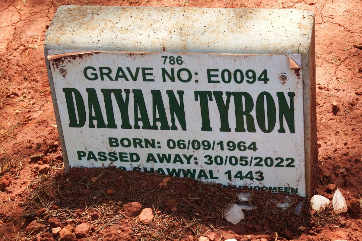 TYRON Daiyaan 1964-2022