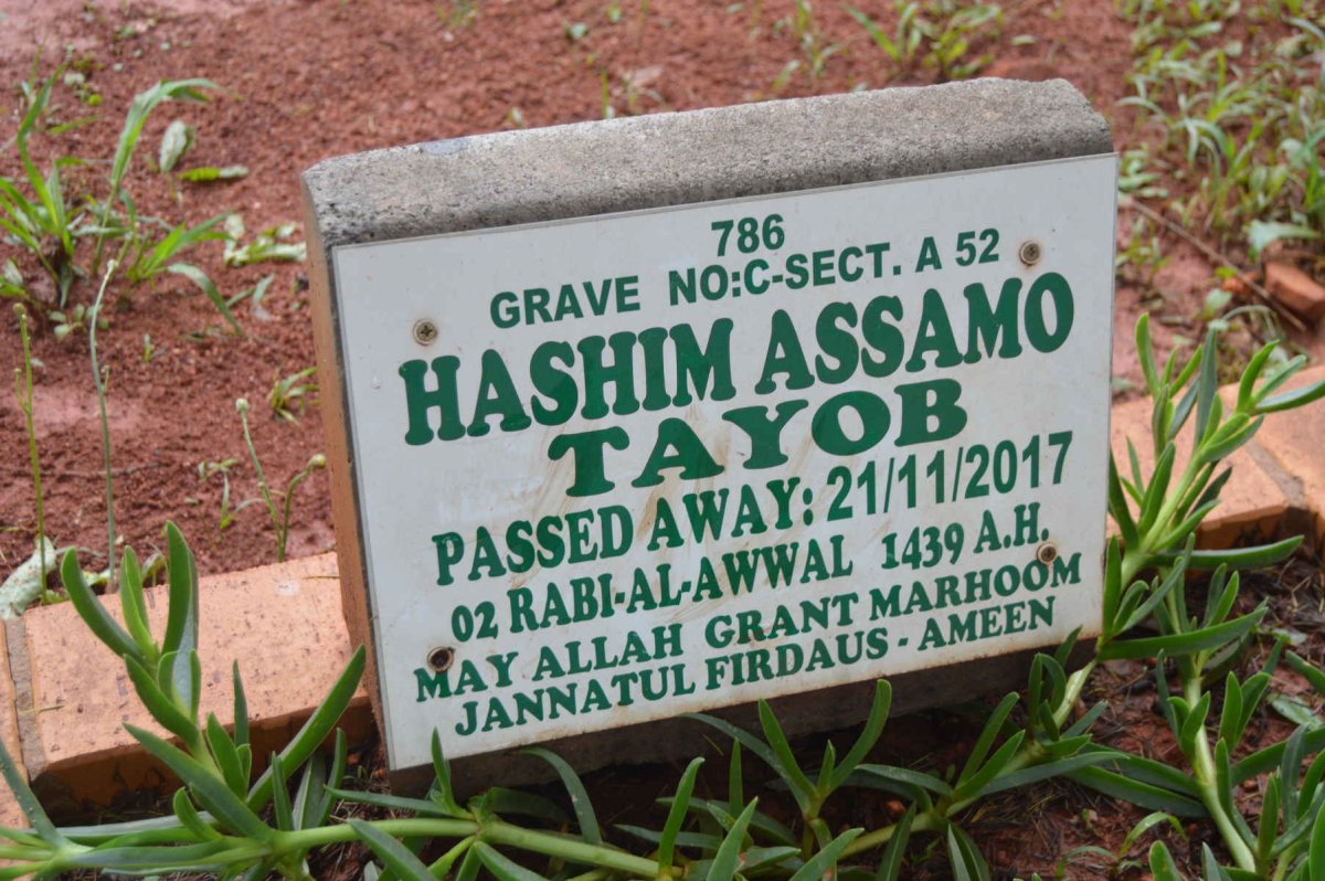 TAYOB Hashim Assamo -2017