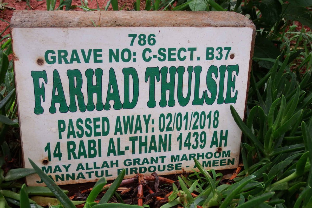 THULSIE Farhad -2018